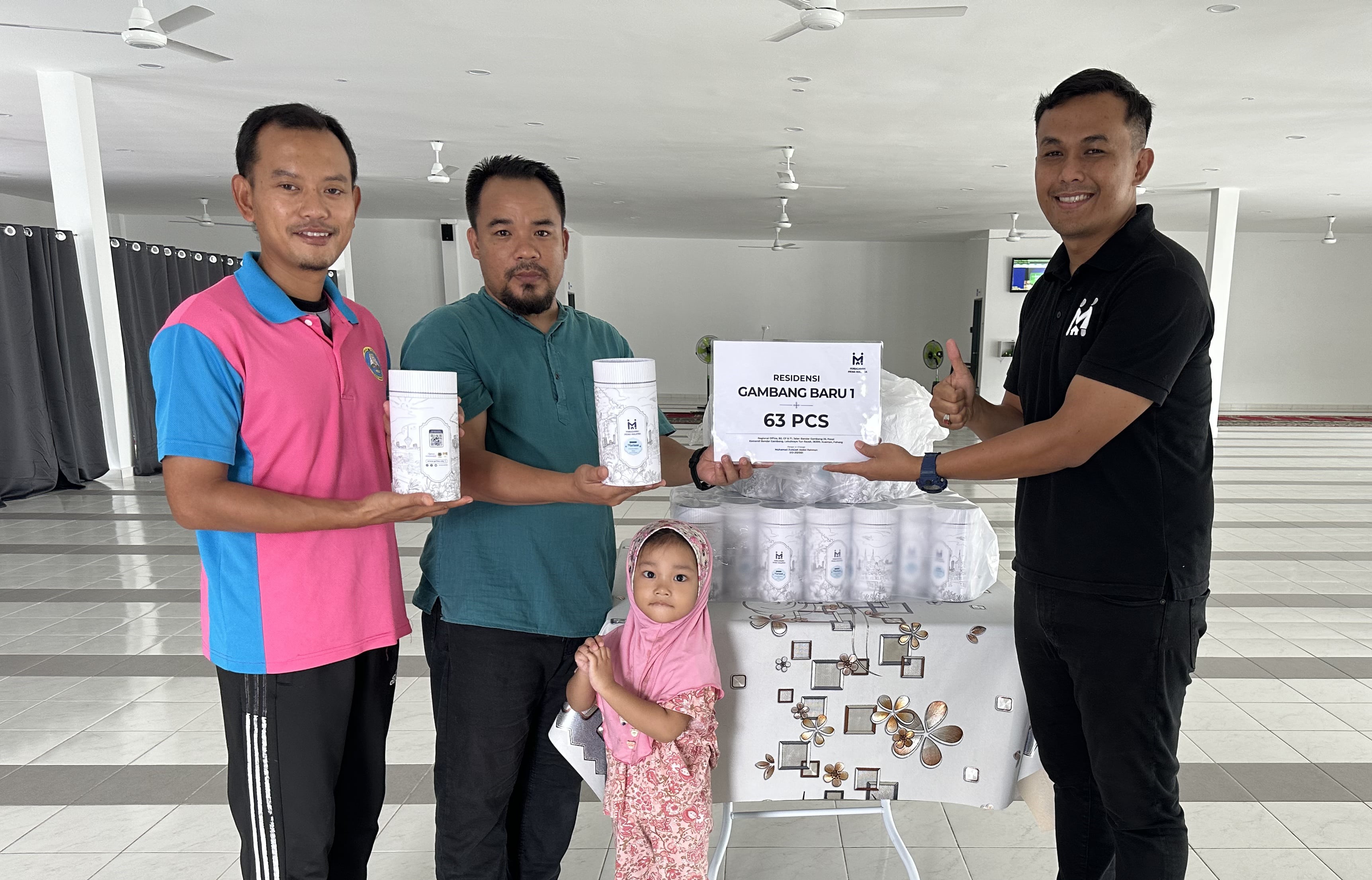 Cover image of Community Past Program: Sumbangan Ramadan – Distribution of Kurma to Residensi Gambang Baru 1, Pahang.