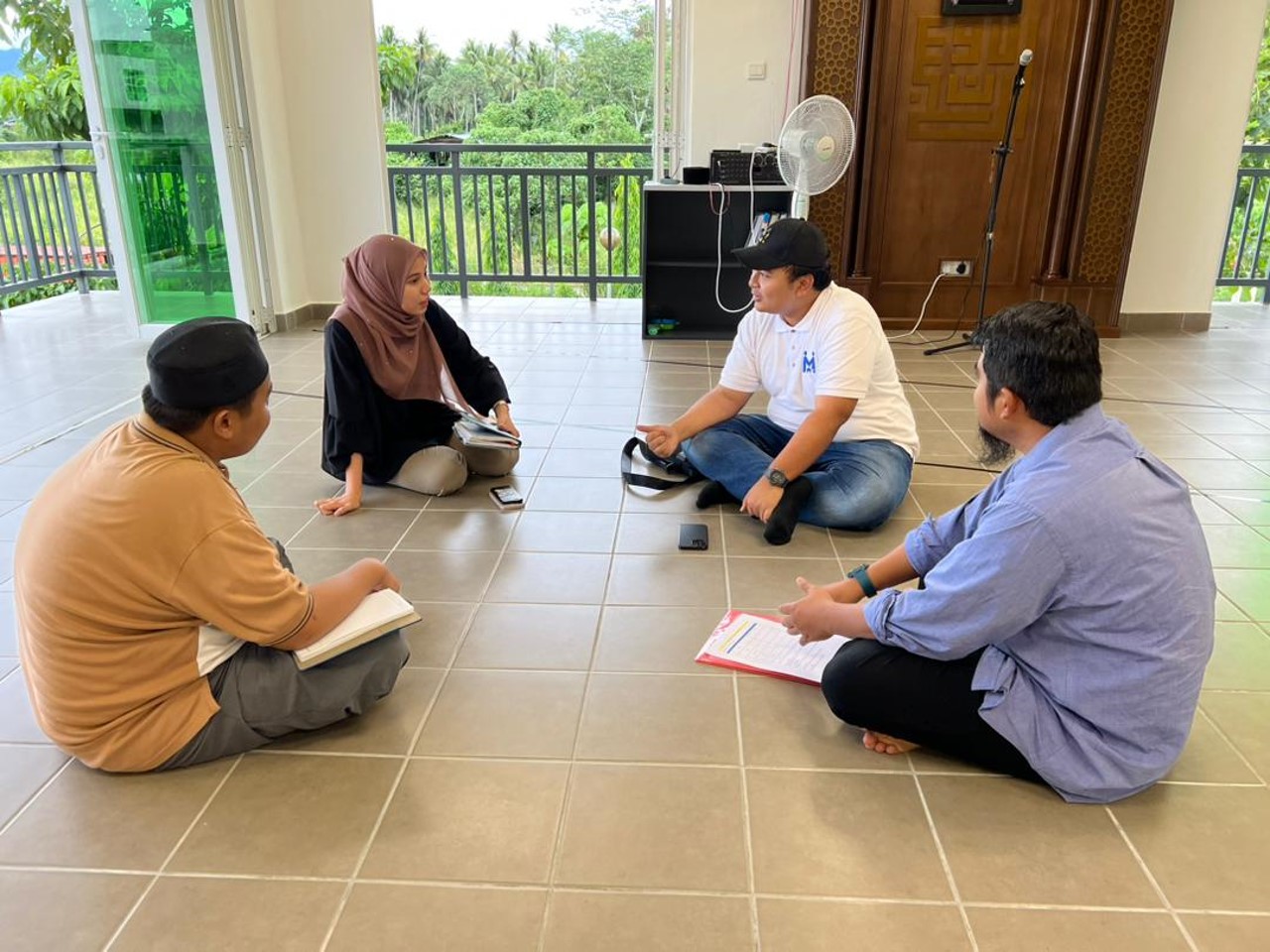 Cover image of Community Past Program: IQRA' Roadshow – IQRA' Roadshow to Residensi Kota Marudu, Sabah has been done to meet with the Surau Committees and instructor to run the IQRA' program.