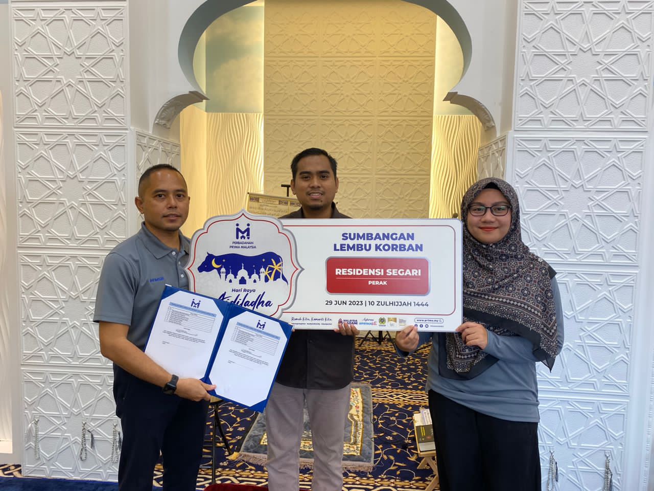 Cover image of Community Past Program: PR1MA Raya Qurban – Contribution and sponsorships of cows which in line with the #PR1MAKita Aspiration at Residensi Segari, Perak.