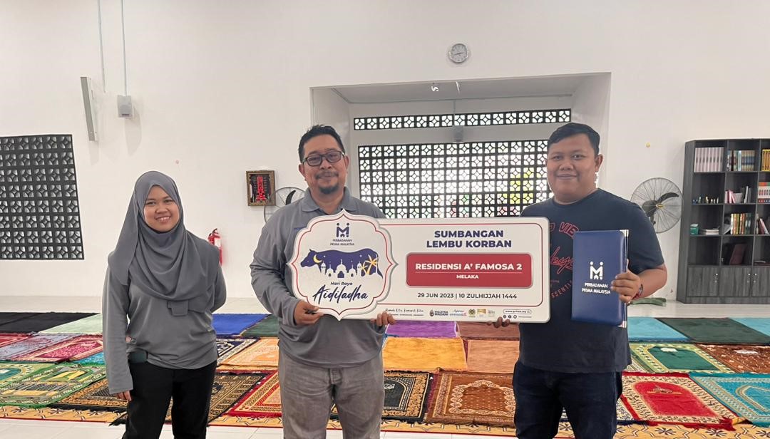 Cover image of Community Past Program: PR1MA Raya Qurban – Contribution and sponsorships of cows which in line with the #PR1MAKita Aspiration at Residensi A’Famosa 2, Melaka.