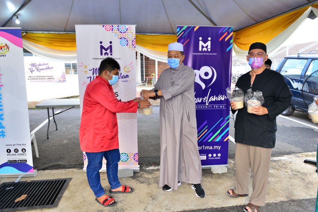 Cover image of Community Past Program: SUMBANGAN RAMADAN, PROGRAM PROJEK ANGKAT PR1MA @ RESIDENSI PADANG SIDING, PERLIS