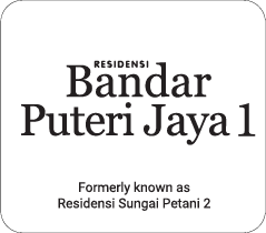 Official logo for RESIDENSI BANDAR PUTERI JAYA 1 & BANDAR PUTERI JAYA 2
