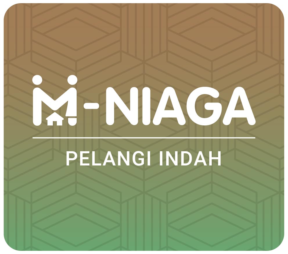Official logo for M-NIAGA - PELANGI INDAH