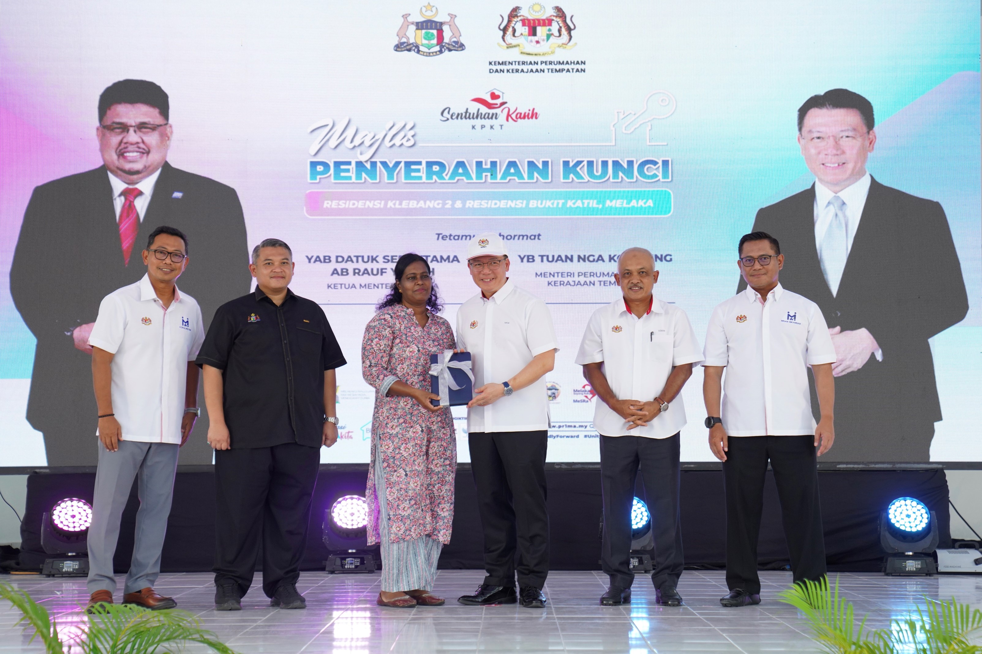 Cover image of Community Past Program: Key Handover Ceremony for Residensi Klebang and Bukit Katil, Melaka