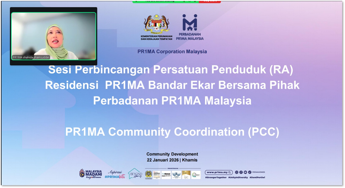 Cover image of Community Past Program: PR1MA Community Coordination (PCC) with Residensi PR1MA Bandar Ekar, Negeri Sembilan