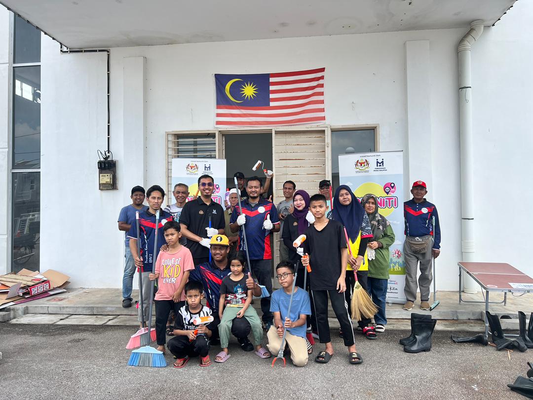 Cover image of Community Past Program: PROGRAM GOTONG-ROYONG RESIDENSI PR1MA SEMPENA PROGRAM HARI CUCI MALAYSIA 2025 - Residensi Bandar Puteri Jaya 2, Kedah