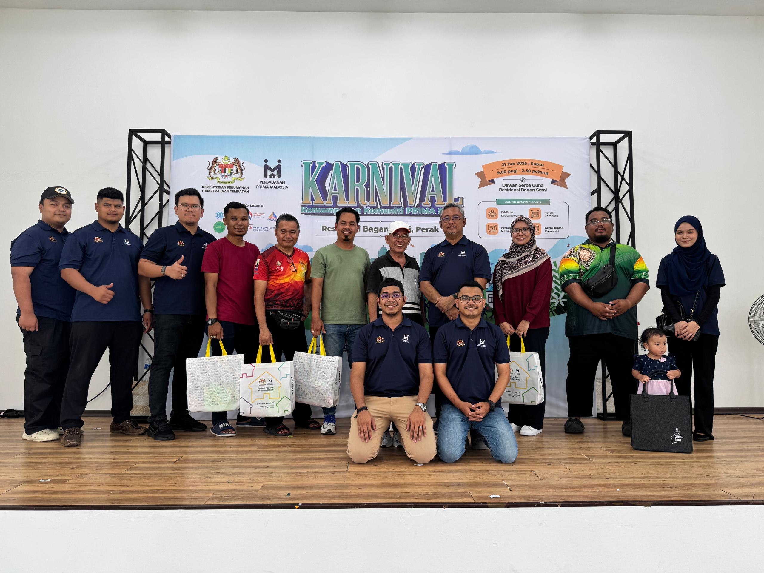 Cover image of Community Past Program: Karnival Kemampanan Komuniti PR1MA Saku - Residensi Bagan Serai, Perak