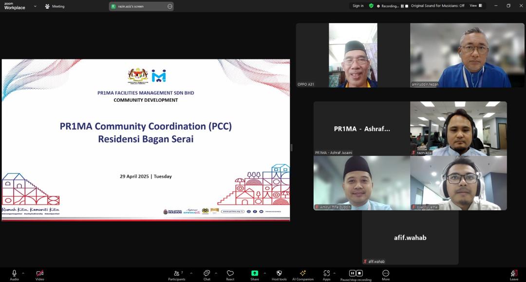 Cover image of Community Past Program: PR1MA Community Coordination (PCC) - Residensi Bagan Serai, Perak