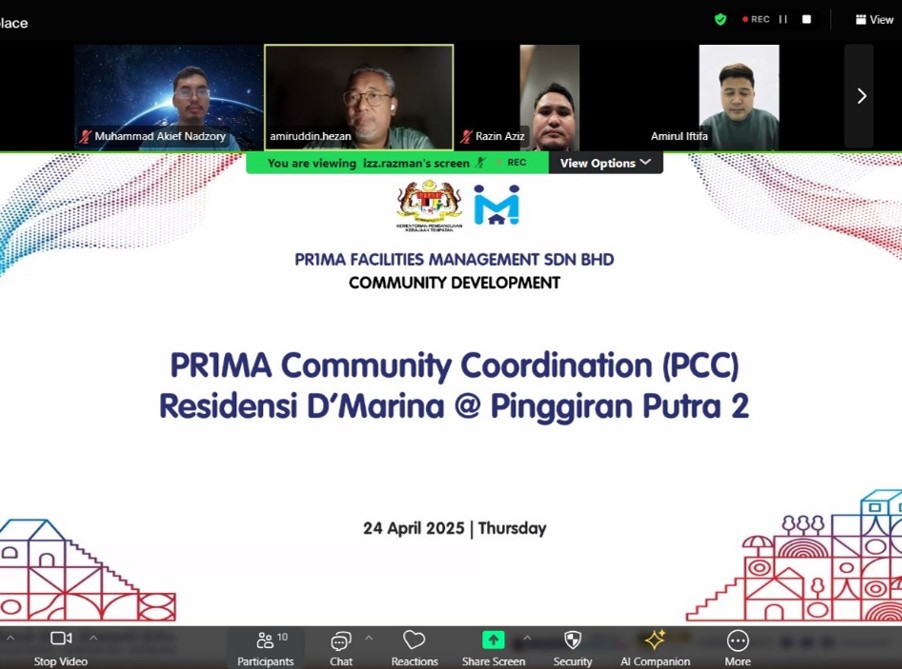 Cover image of Community Past Program: PR1MA Community Coordination (PCC) - Residensi D’Marina @ Pinggiran Putra 2, Pahang