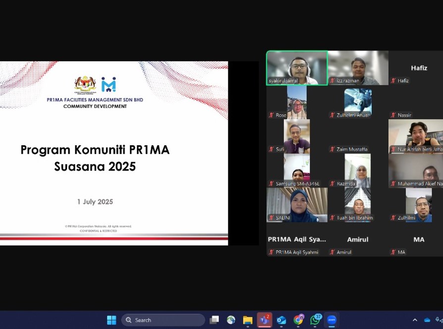 Cover image of Community Past Program: PR1MA Community Coordination (PCC) (online) - Residensi Kajang Utama, Selangor