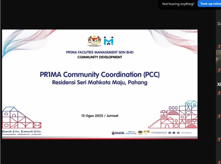 Cover image of Community Past Program: PR1MA Community Coordination (PCC) - Residensi Seri Mahkota Maju, Pahang