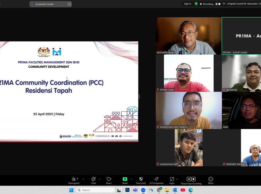 Cover image of Community Past Program: PR1MA Community Coordination (PCC) - Residensi Tapah, Perak