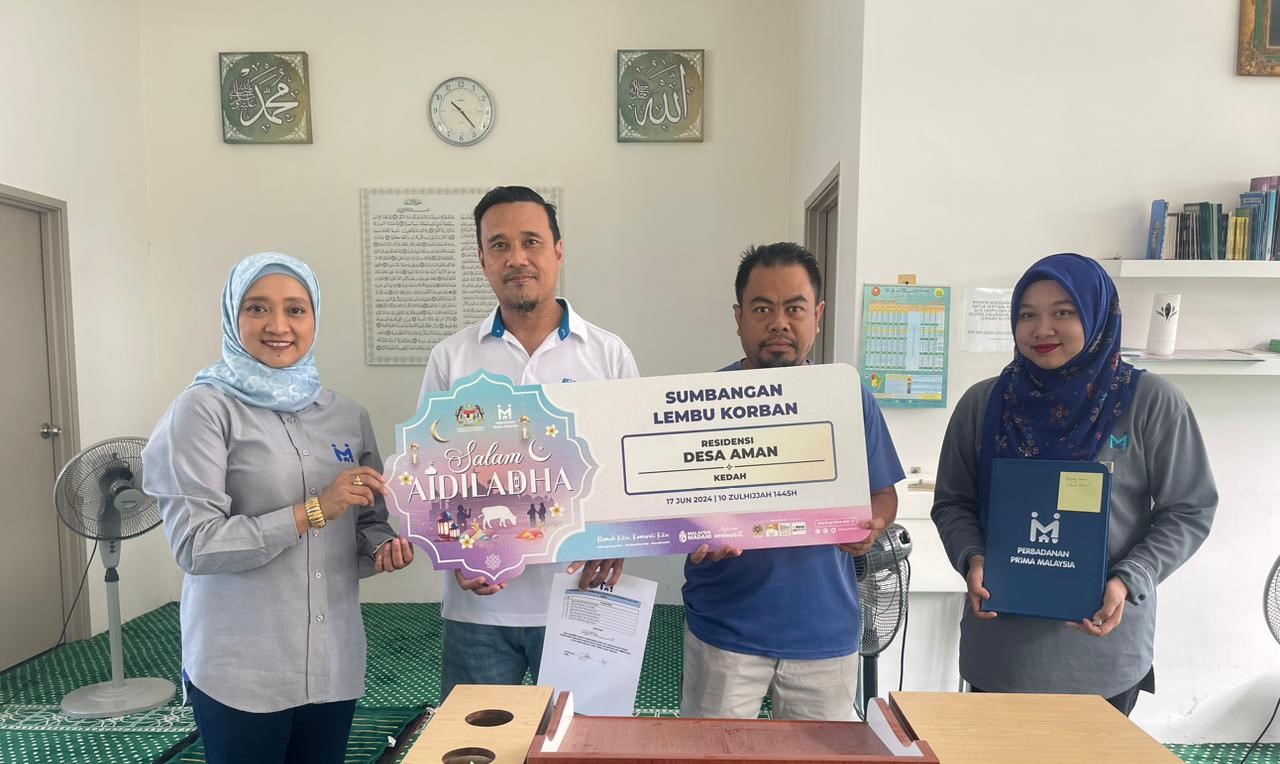 Cover image of Community Past Program: PR1MA Qurban 2024 – Contribution and sponsorships of cows which in line with the #PR1MAKita Aspiration at Residensi Desa Aman, Kedah.