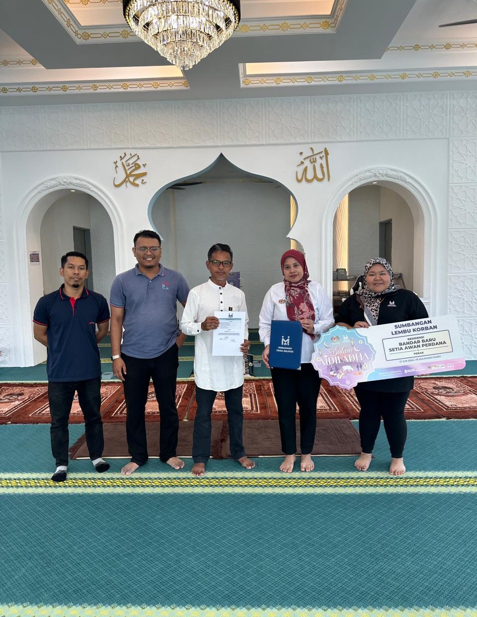 Cover image of Community Past Program: PR1MA Qurban 2024 – Contribution and sponsorships of cows which in line with the #PR1MAKita Aspiration at Residensi Bandar Baru Setia Awan Perdana, Perak.
