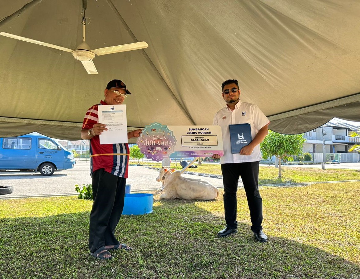 Cover image of Community Past Program: PR1MA Qurban 2024 – Contribution and sponsorships of cows which in line with the #PR1MAKita Aspiration at Residensi Bagan Serai, Perak.