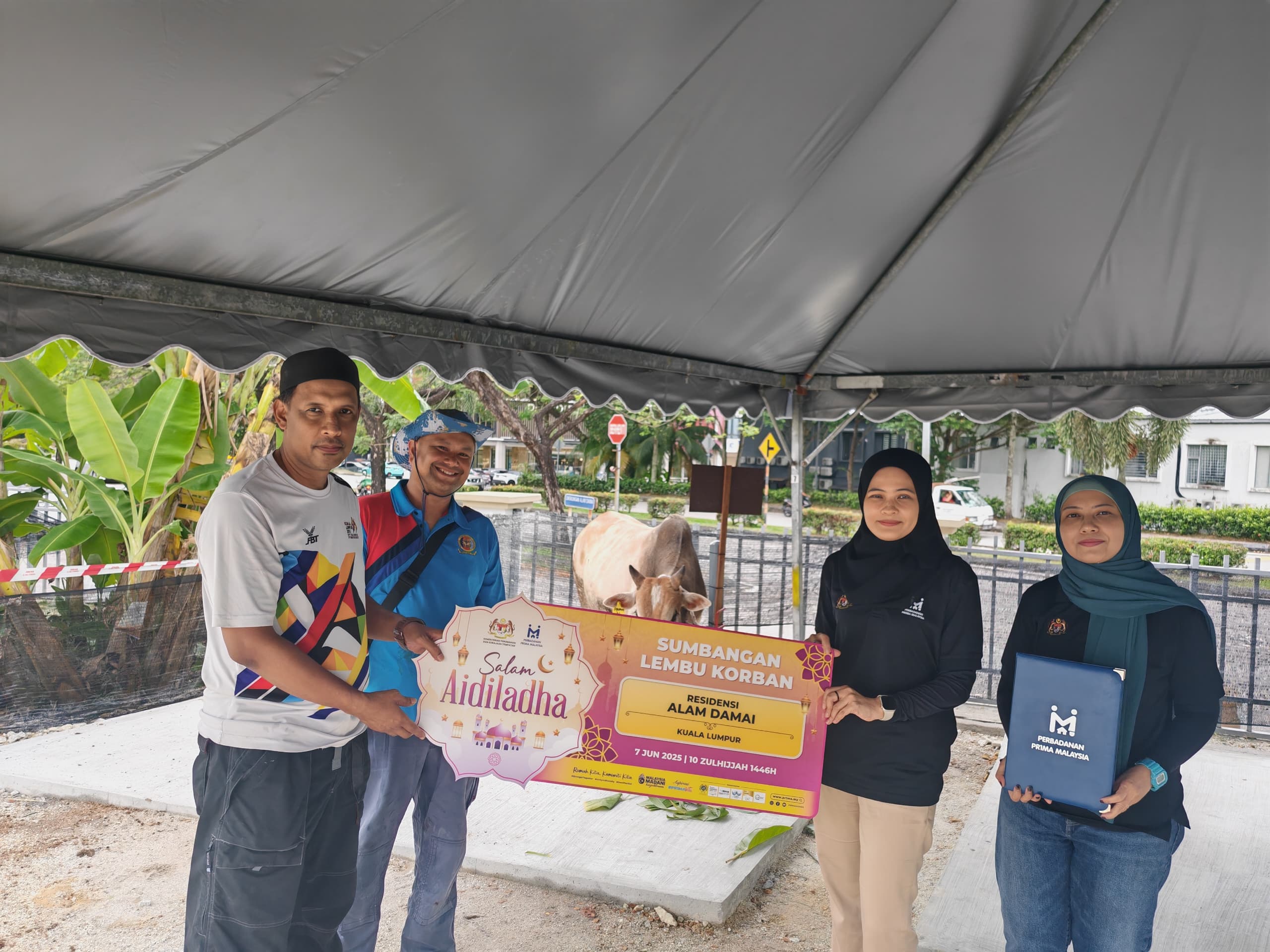 Cover image of Community Past Program: Program PR1MA Qurban 2025 - Residensi Alam Damai, Kuala Lumpur