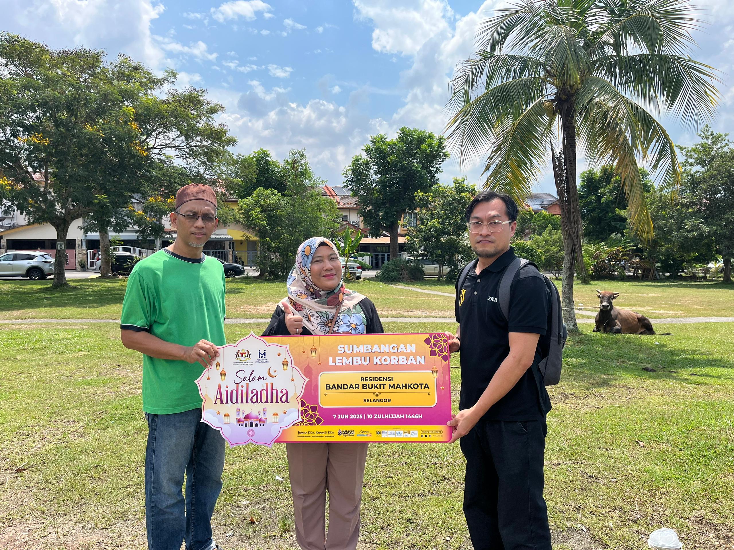 Cover image of Community Past Program: Program PR1MA Qurban 2025 - Residensi Bandar Bukit Mahkota, Selangor