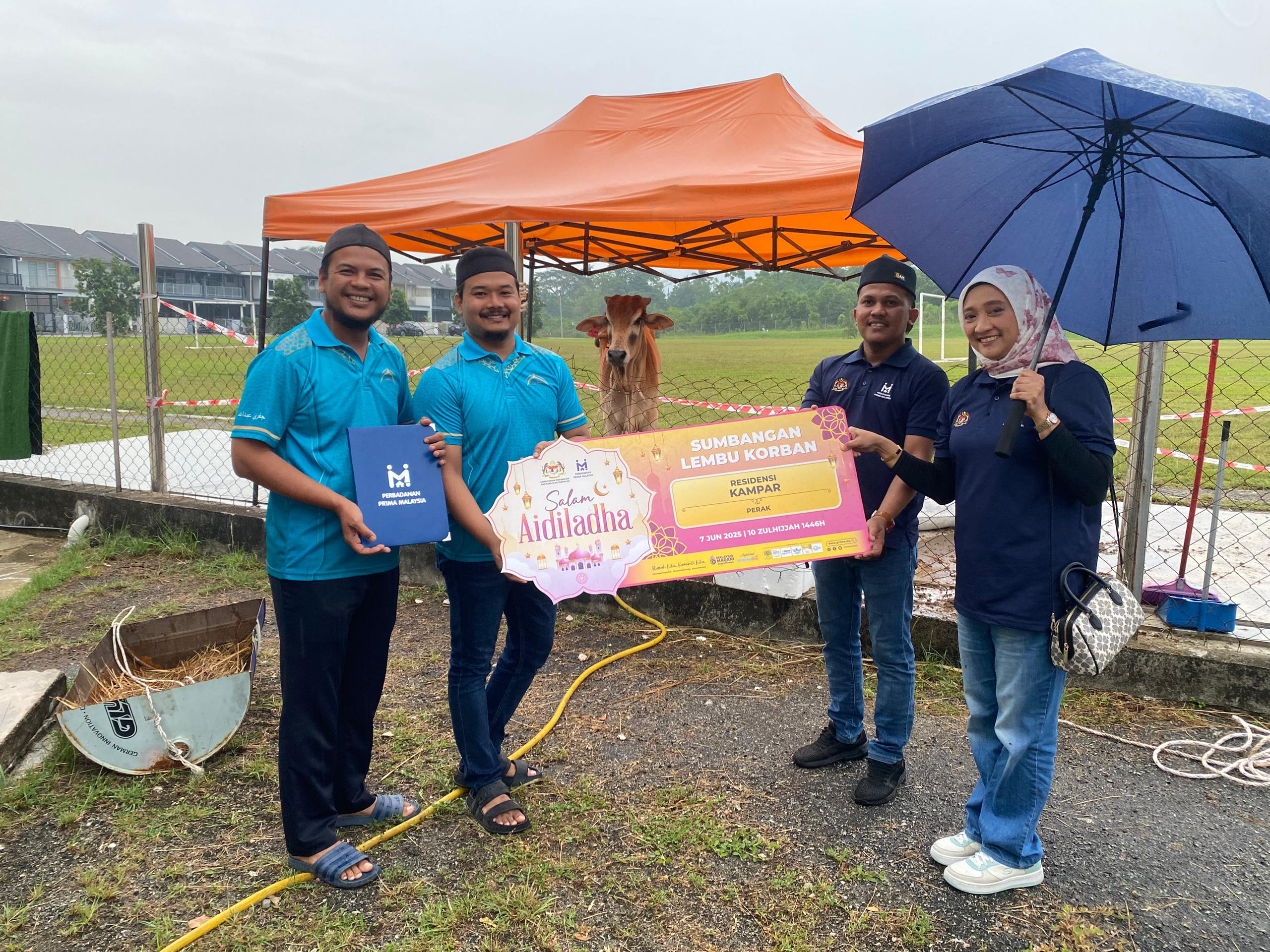 Cover image of Community Past Program: Program PR1MA Qurban 2025 - Residensi Kampar, Perak