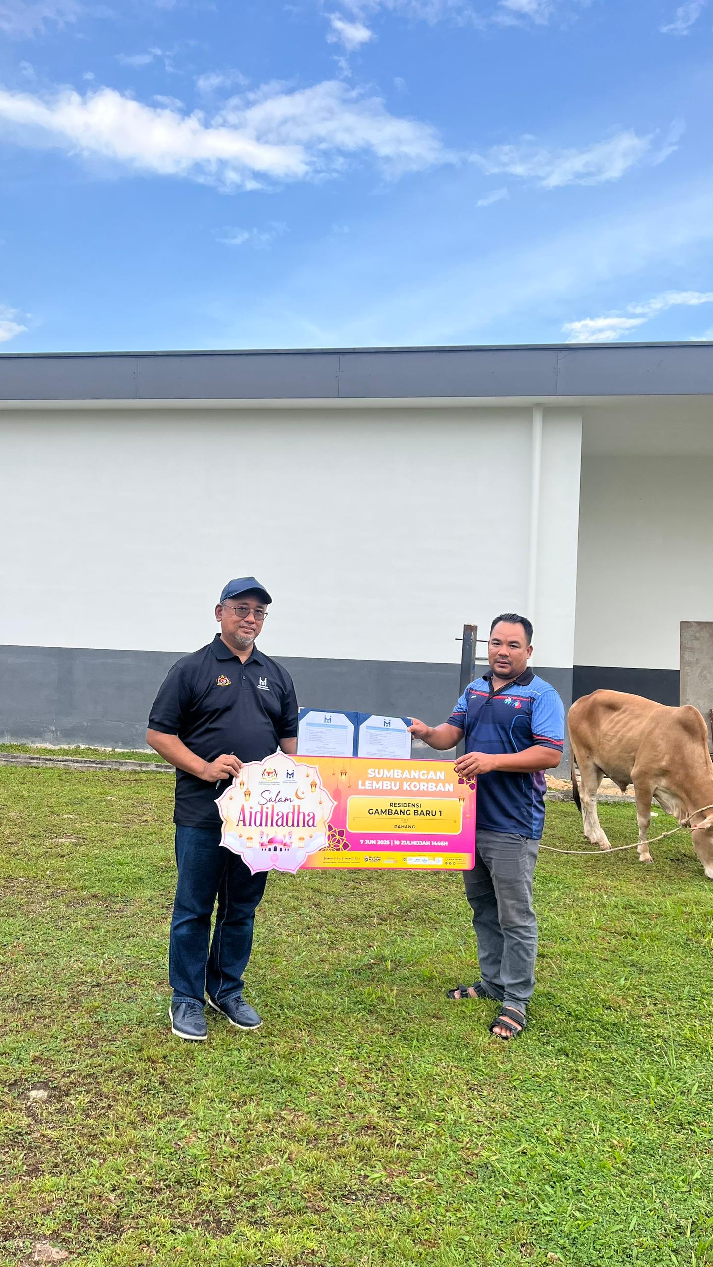 Cover image of Community Past Program: Program PR1MA Qurban 2025 - Residensi Gambang Baru 1, Pahang
