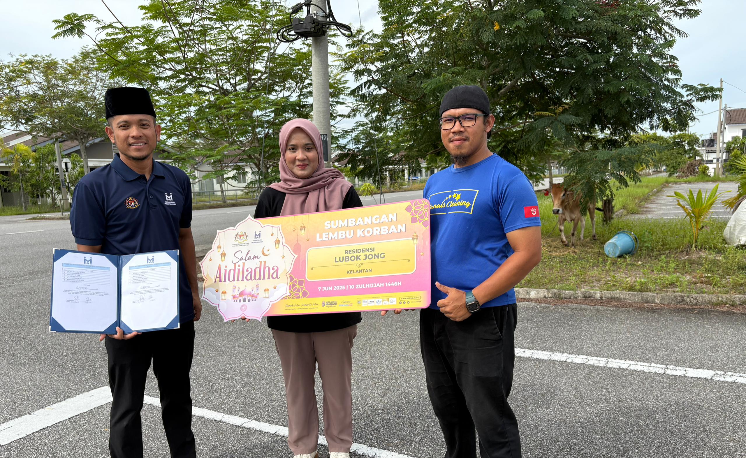 Cover image of Community Past Program: Program PR1MA Qurban 2025 - Residensi Lubok Jong, Kelantan