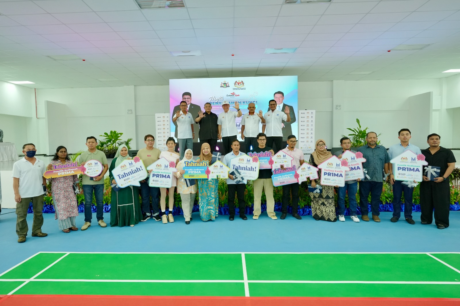 MAJLIS PENYERAHAN KUNCI RESIDENSI KLEBANG 2 DAN RESIDENSI BUKIT KATIL