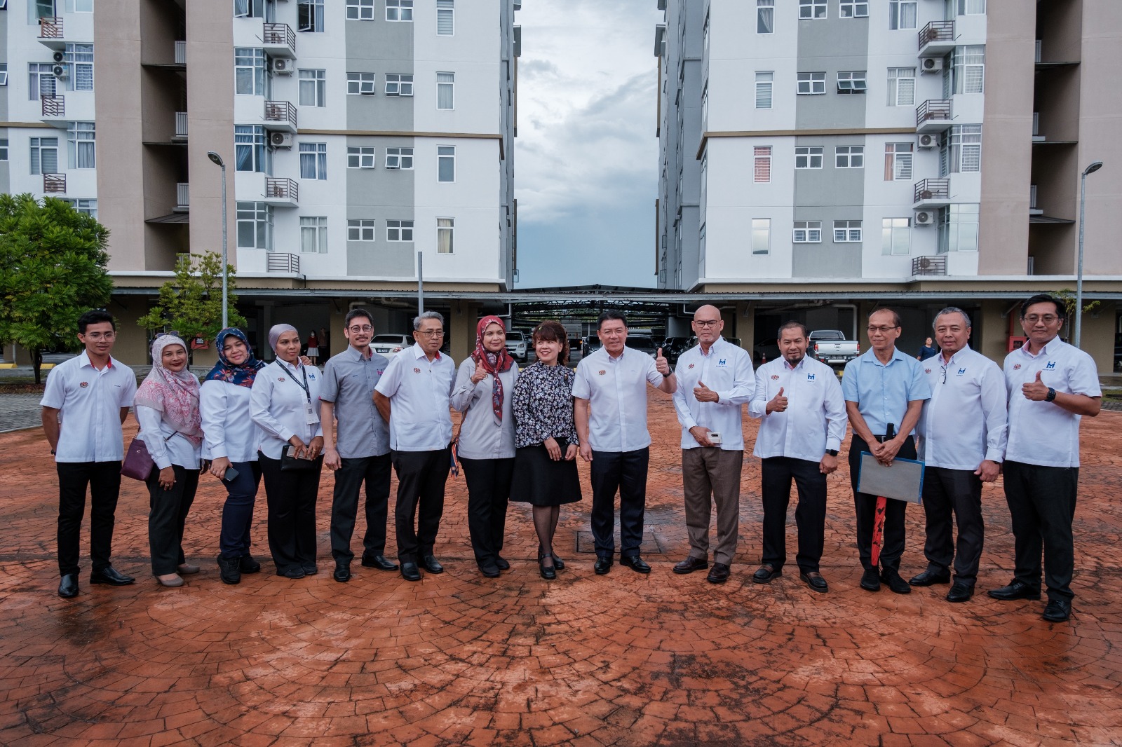 YBM KPKT VISIT @ RESIDENSTI BINTAWA RIVERFRONT, SARAWAK